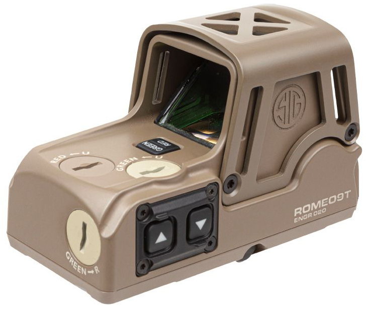 SIG ROMEO9T RED DOT DUEL SHROUD FDE - Sale